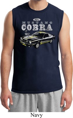 Ford 1974 Cobra Profile Mens Muscle Shirt