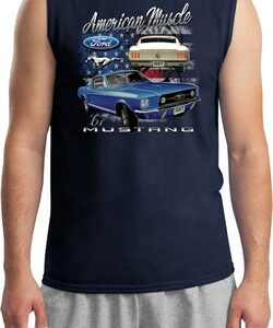 Ford American Muscle 1967 Mustang Mens Muscle Shirt