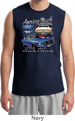 Ford American Muscle 1967 Mustang Mens Muscle Shirt