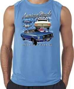 Ford American Muscle 1967 Mustang Mens Sleeveless Shirt