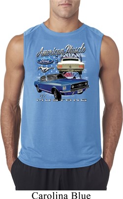 Ford American Muscle 1967 Mustang Mens Sleeveless Shirt