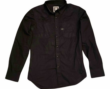 G Star RAW black Cotton Shirts