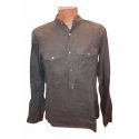 Gianfranco Ferré black Linen Shirts