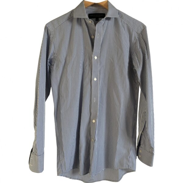 Gieves & Hawkes blue Cotton Shirts