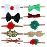 Girls head bands / hair bands set of flower and butterfly series for children Color (HB12 Elastic)