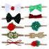 Girls head bands / hair bands set of flower and butterfly series for children Color (HB12 Elastic)
