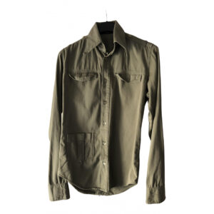 Golden Goose green Cotton Shirts