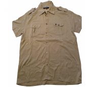 Guess khaki Cotton Shirts