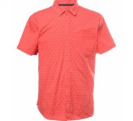 Guess red Cotton Shirts