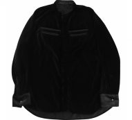 Haider Ackermann black Velvet Shirts