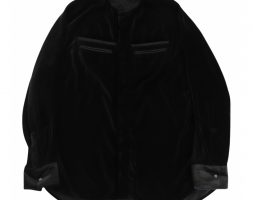 Haider Ackermann black Velvet Shirts