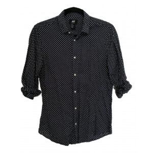 H&M navy Cotton Shirts