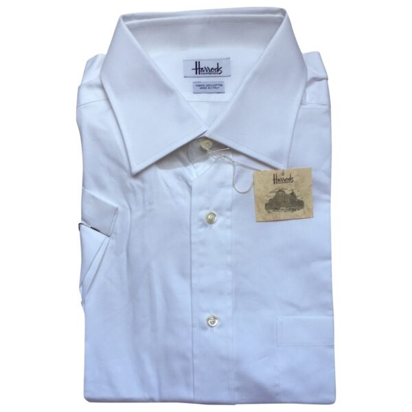 Harrods white Cotton Shirts