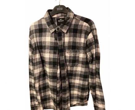 Hollister black Cotton Shirts