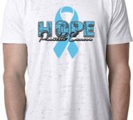 Hope Prostate Cancer Mens Burnout Shirt