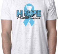 Hope Prostate Cancer Mens Burnout Shirt