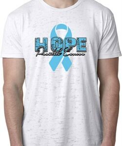 Hope Prostate Cancer Mens Burnout Shirt