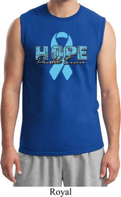 Hope Prostate Cancer Mens Muscle Shirt