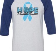 Hope Prostate Cancer Mens Raglan Shirt