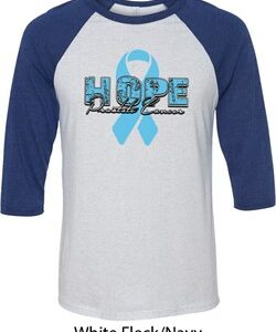 Hope Prostate Cancer Mens Raglan Shirt