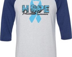 Hope Prostate Cancer Mens Raglan Shirt