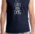 I Love My Dog Mens Muscle Shirt