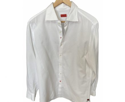 Isaia white Cotton Shirts
