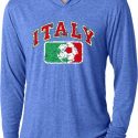 Italy Mens Hooded Shirt