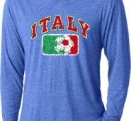 Italy Mens Hooded Shirt