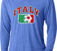 Italy Mens Hooded Shirt