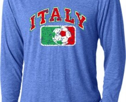 Italy Mens Hooded Shirt