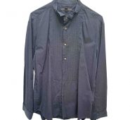 John Varvatos black Cotton Shirts