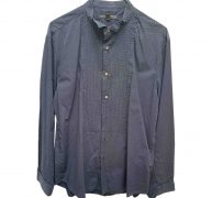 John Varvatos black Cotton Shirts