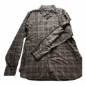 John Varvatos brown Cotton Shirts