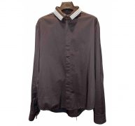Karl Lagerfeld black Cotton Shirts
