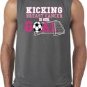 Kicking Breast Cancer is Our Goal Mens Sleeveless Shirt