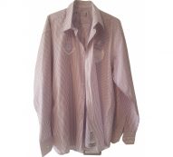 LA Martina burgundy Cotton Shirts