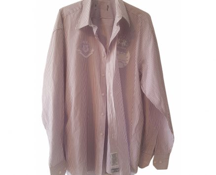 LA Martina burgundy Cotton Shirts