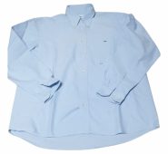 Lacoste turquoise Cotton Shirts