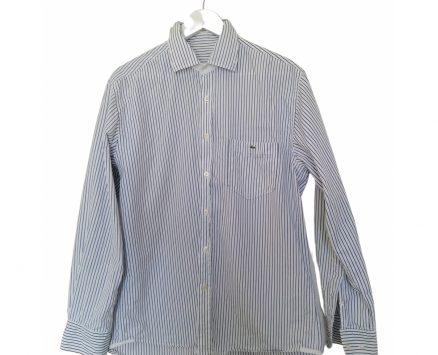 Lacoste white Cotton Shirts