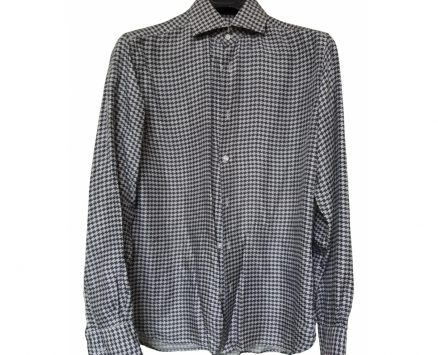 Larusmiani black Silk Shirts