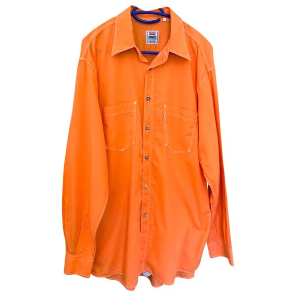 Levi's orange Cotton Shirts
