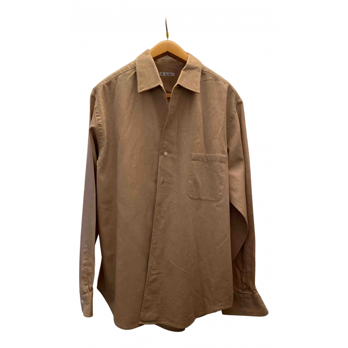 Loro Piana beige Cotton Shirts