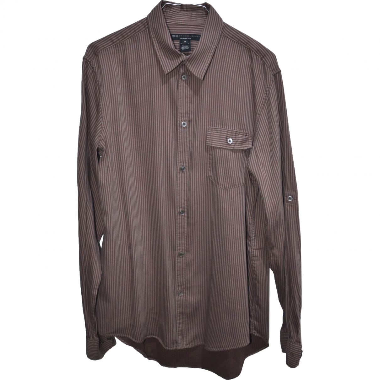 Marc by Marc Jacobs brown Cotton Shirts – Lets buy 24×7