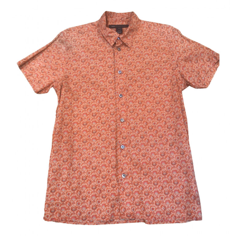 Marc by Marc Jacobs orange Cotton Shirts – Lets buy 24×7