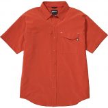 Marmot Men’s Northgate Peak SS Shirt – Small – Picante