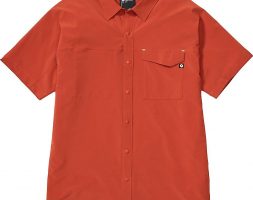 Marmot Men’s Northgate Peak SS Shirt – Small – Picante