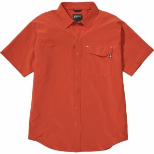 Marmot Men's Northgate Peak SS Shirt - Small - Picante