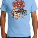 Mens Biker Shirt Full Service Gas Organic Tee T-Shirt