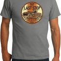 Mens Biker Shirt Last Stop Organic Tee T-Shirt